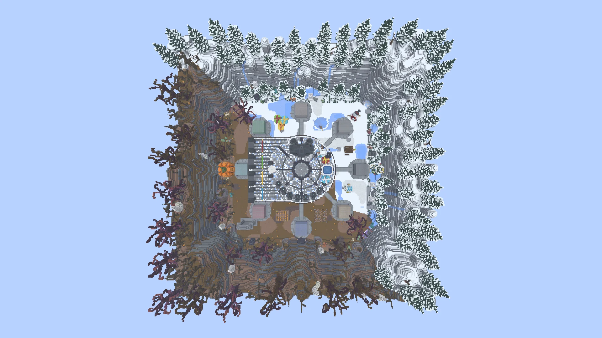 Craftavia BoxPvP haritası