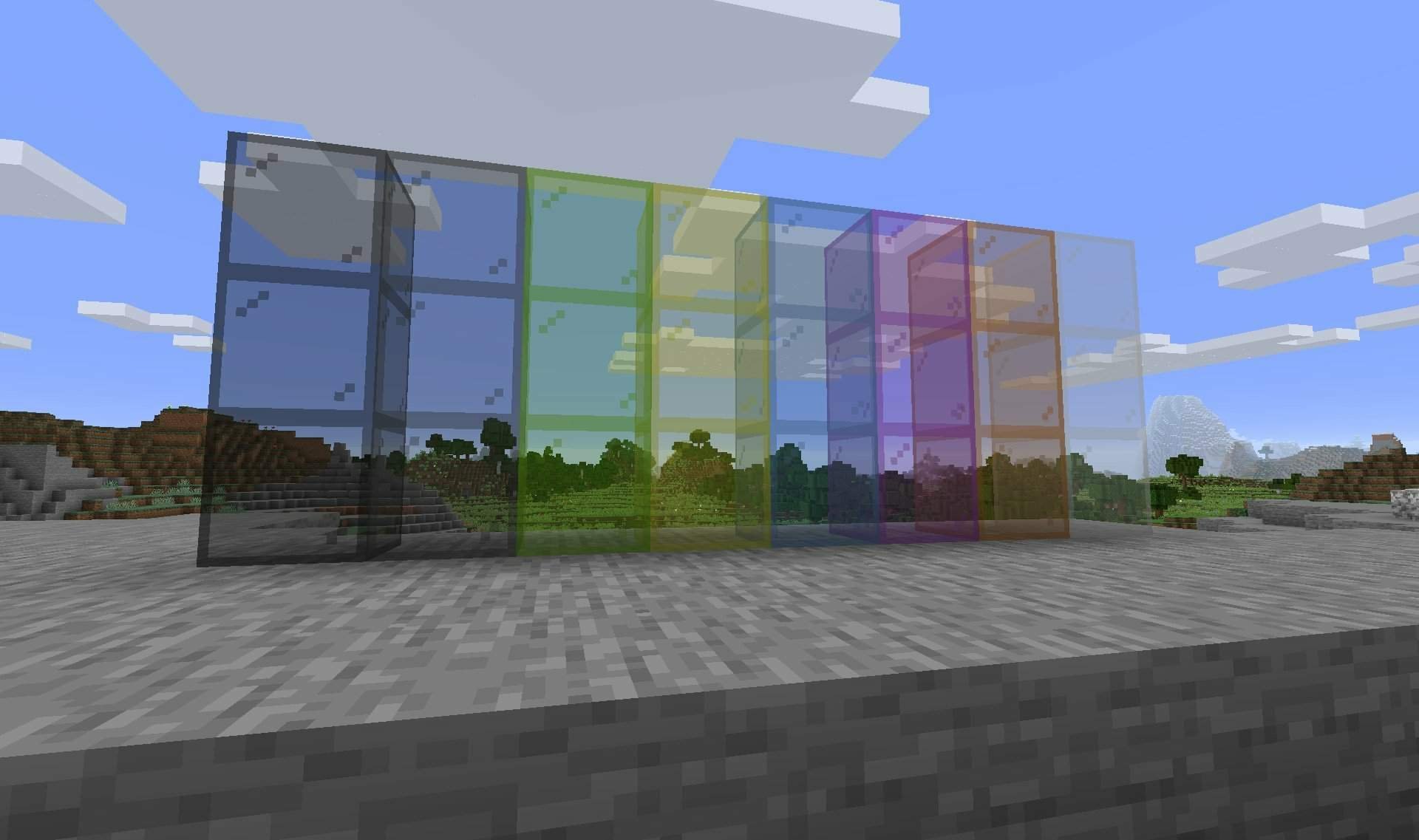Minecraft Renkli Camlar.jpg