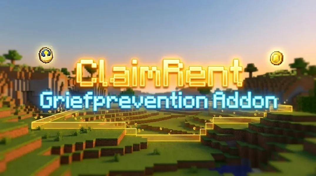 ClaimRent | Süreli Claim Sistemi | GriefPrevention Destekli