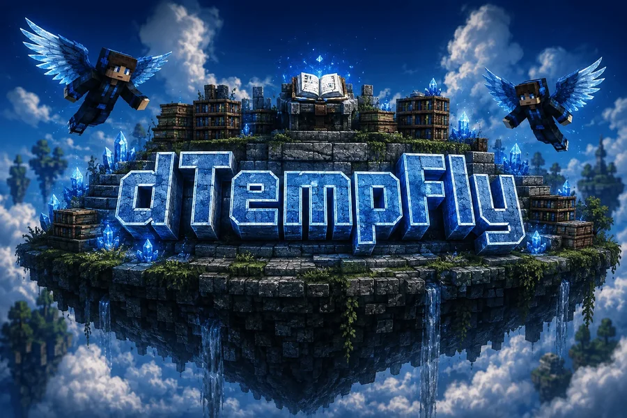 dTempFly - Uçuşu sunucunuzun gerçek bir ekonomisine dönüştürün! [1.16.5 ve üzeri tüm sürümler]