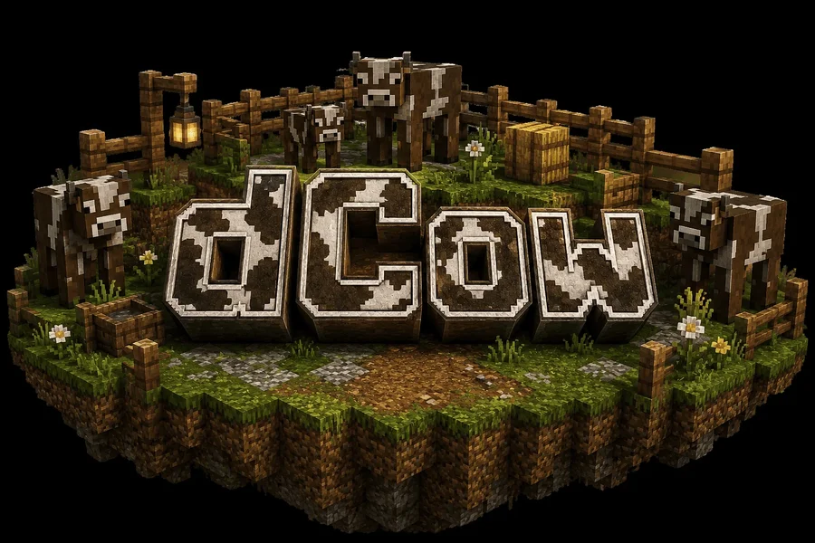 dCow - Seviyeli Süt İnekleri! | Otomatik Besleyici/Sulayıcı, Görev Marketi, Liderlik ve Boyama.