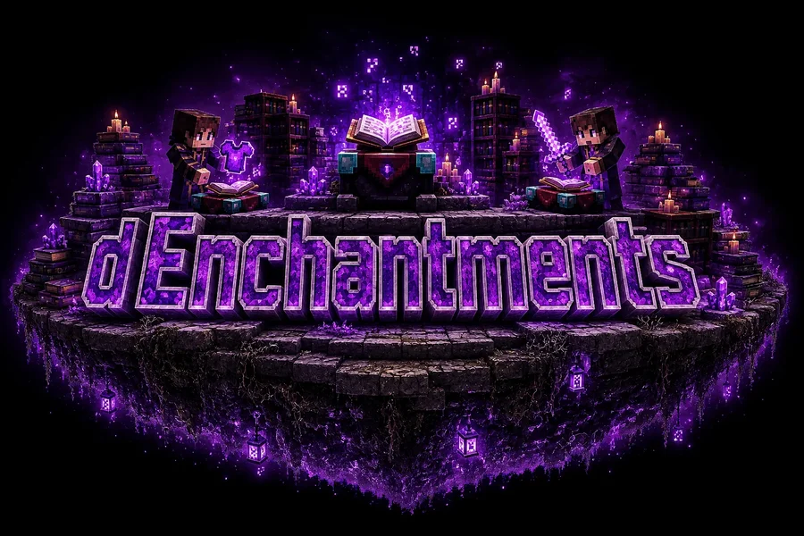 dEnchantments - Özel Büyü Sistemi | 60 Büyü, 5 Kategori, GUI Büyü Masası, Seviye Atlatma!