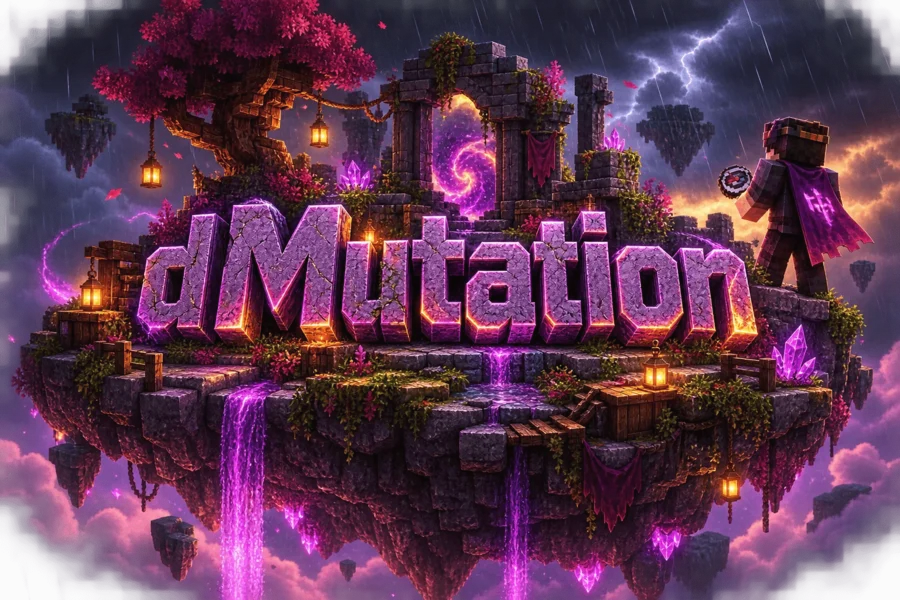 dMutation - Mutasyon Sistemi | 20 Mutasyon, Oylama Sistemi, ShopGUI+ Entegrasyonu, Geçmiş&İstatistik