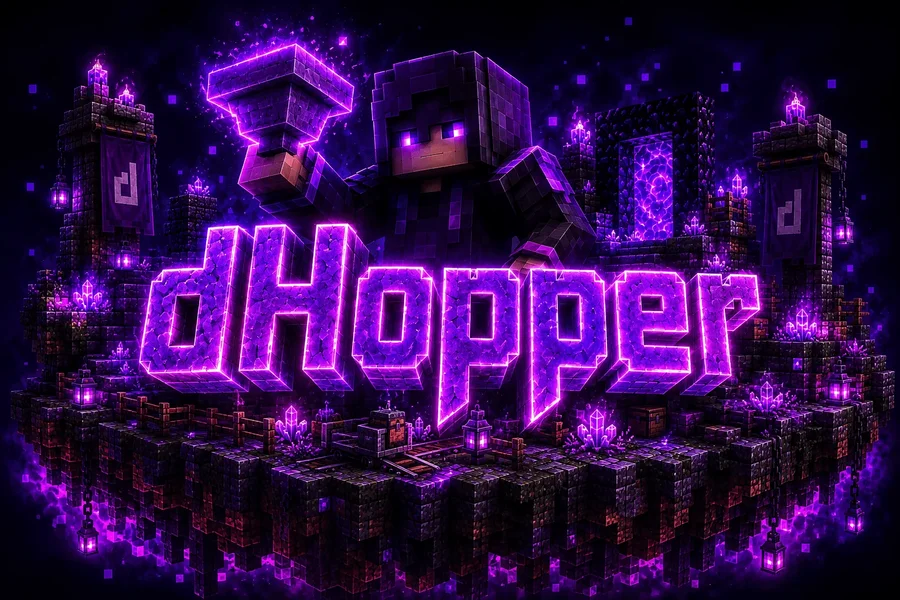 dHopper - Chunk Bazlı Otomatik Toplama | Kapasite Yükseltme, Oto-Sat, Link Sistemi, Güvenilen Oyuncu