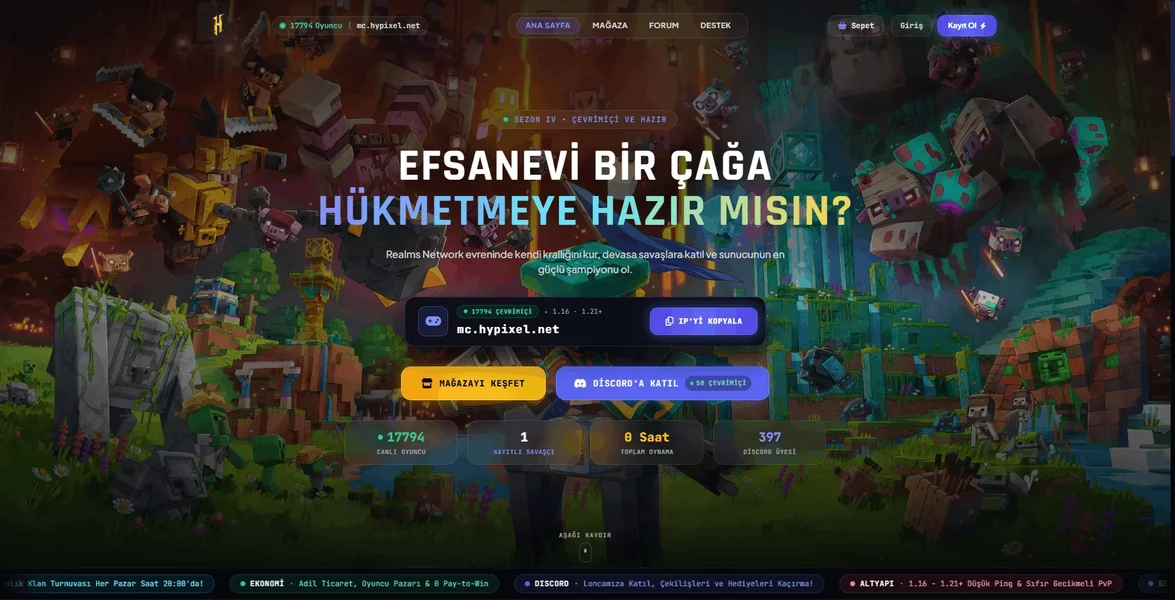 Realms Theme Crafter CMS Teması