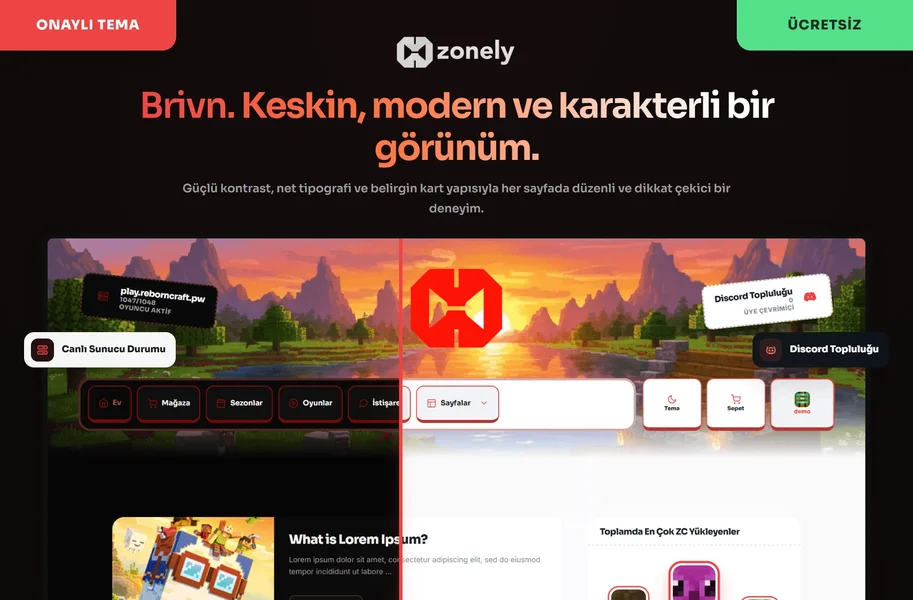 Brivn Zonely Teması